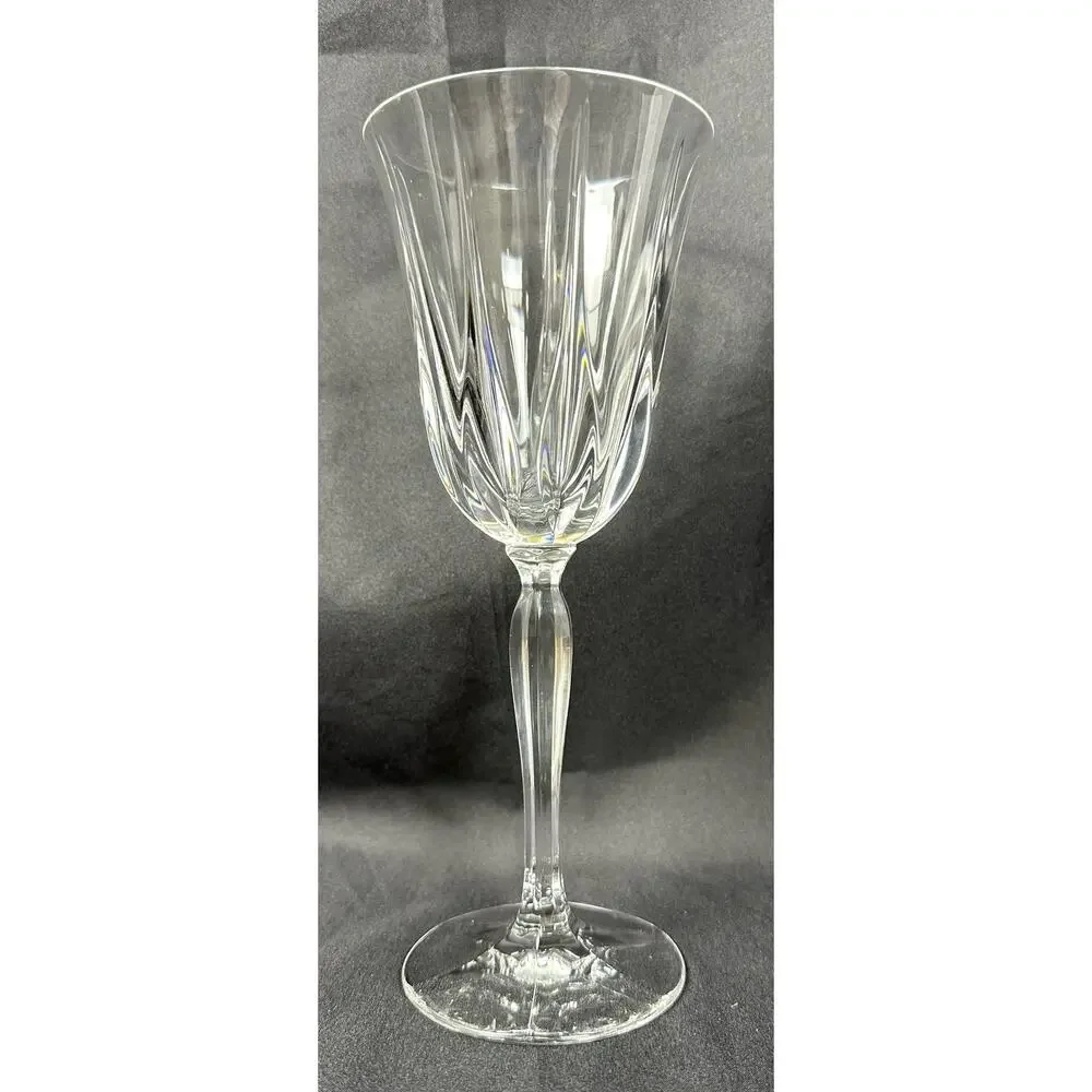 Noritake VENDOME Crystal Water Goblet Vintage Retired 8 5/8
